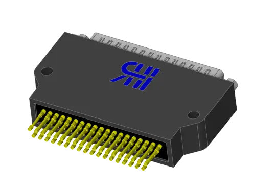 Nadelprüfadapter für -poligen Sub-D37 Steckverbinder 