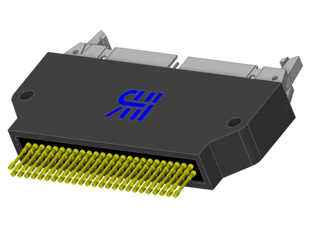 Nadelprüfadapter für 50-poligen, 2-reihigen Steckverbinder, Rastermaß: 2,54mm;