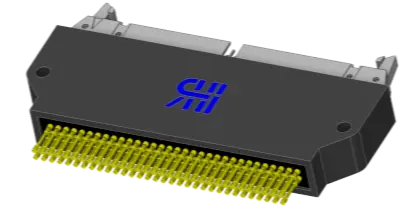 Nadelprüfadapter für 2-reihigen, 64-poligen Steckverbinder