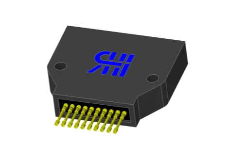 Nadelprüfadapter für 1-reihigen, 10-poligen Steckverbinder