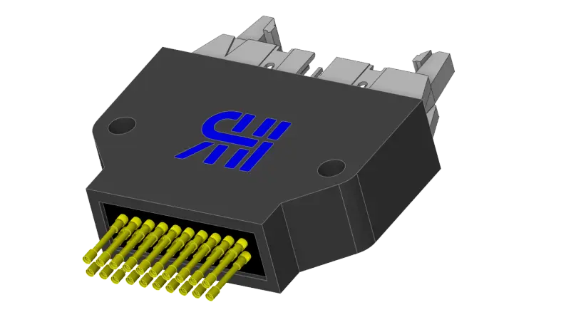 Nadelprüfadapter für 20-poligen, 2-reihigen Steckverbinder, Rastermaß: 2,54mm;