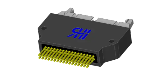 Nadelprüfadapter für 2-reihigen, 34-poligen Steckverbinder