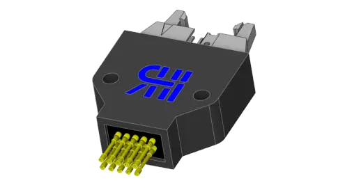 Nadelprüfadapter für 10-poligen, 2-reihigen Steckverbinder, Rastermaß: 2,54mm;