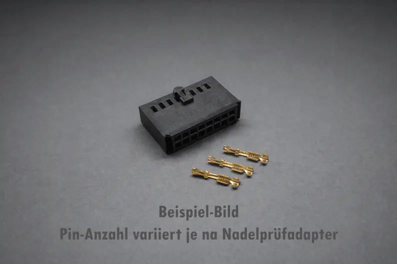 Anschluss-Stecker Set für Nadelprüfadapter FB40 incl. 40x Crimp-Pins;