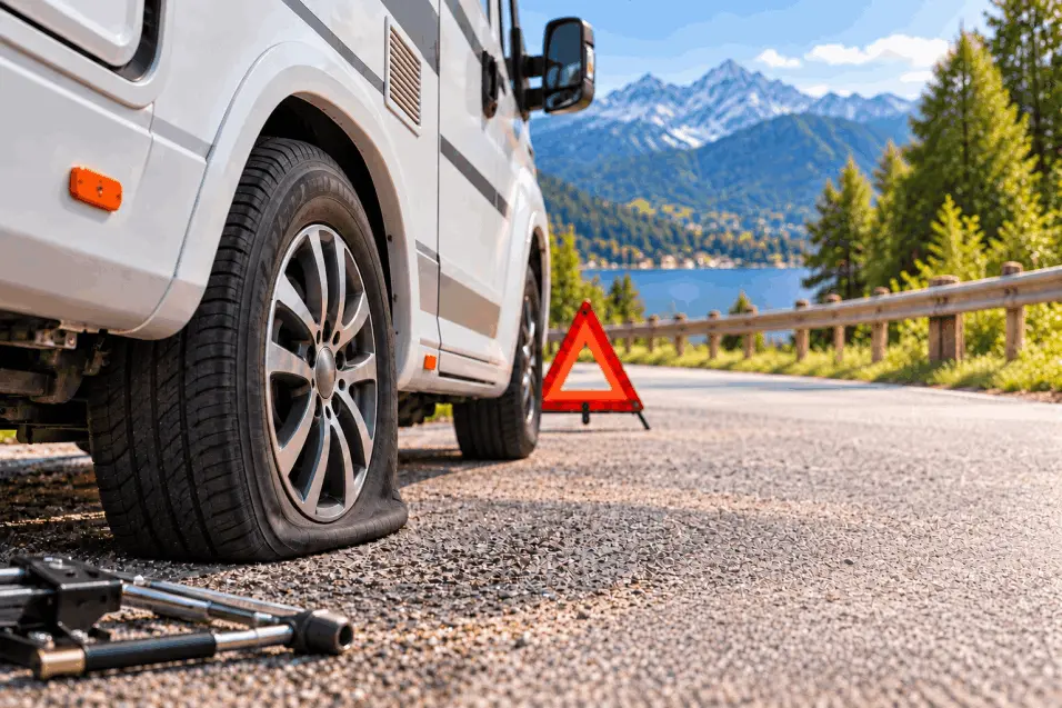 RHI-Electronic Caravan - Wir bieten unseren Kunden zusätzlich zu unserem Portfolio im Großraum München, Rosenheim, Miesbach, Starnberg und im bayrischen Oberland unseren mobilen Service bei Reifenpannen oder Standplatten an.